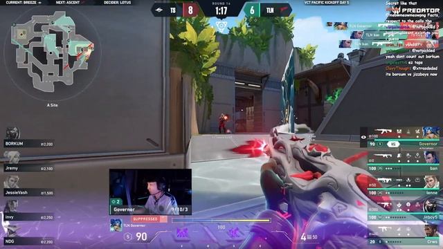 TLN Vs TS | GAME 1 | VCT 2024 - PACIFIC KICKOFF