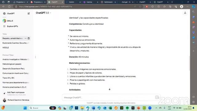 Sesión de aprendizaje con Inteligencia Artificial смотреть онлайн