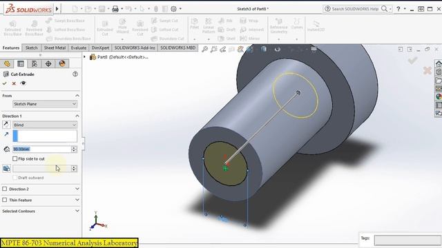 Basic 3D CAD : Exercise 3-21 [Part] - SolidWorks tutorials EXERCISES смотреть онлайн