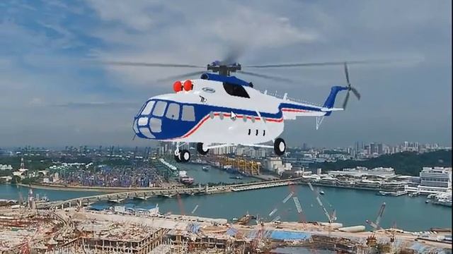 Видеообзор интерактивной презентации вертолета Ми-8 смотреть онлайн