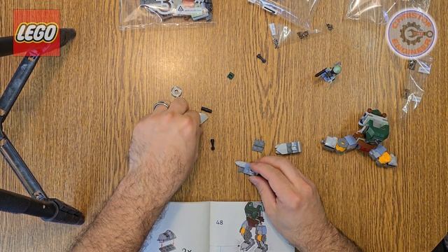 LEGO - STAR WARS - Boba Fett Mech - Lego Bauen! смотреть онлайн