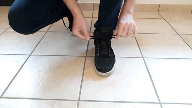 Adidas Hoops MID (black) | Review | Try on | Walk around смотреть онлайн