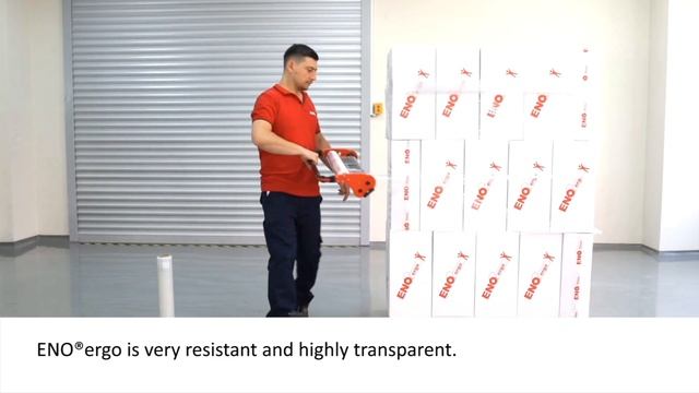 ENOergo Ergonomic Pallet Wrap Dispenser смотреть онлайн