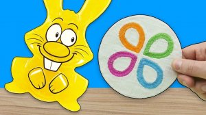 ЛОГОТИП КАНАЛА @ТРУМ ТРУМ 3Д РУЧКОЙ И ФРУКТОВЫЙ САЛАТ ДЛЯ ЖЕЛЕЙНОГО ЗАЙЦА ХАРИТОНА