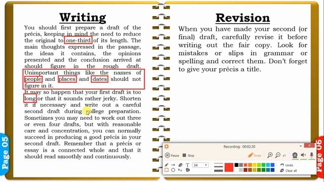 How to write a good Precis? Techniques, Features, Do's and Don'ts of Precis writing смотреть онлайн