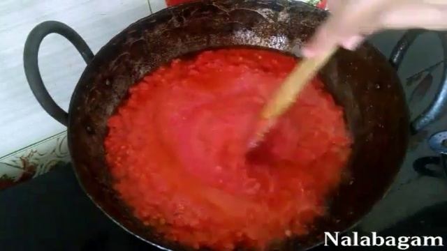 Tomato thokku /Thakkali thokku /தக்காளி தொக்கு/ Nal-51 смотреть онлайн