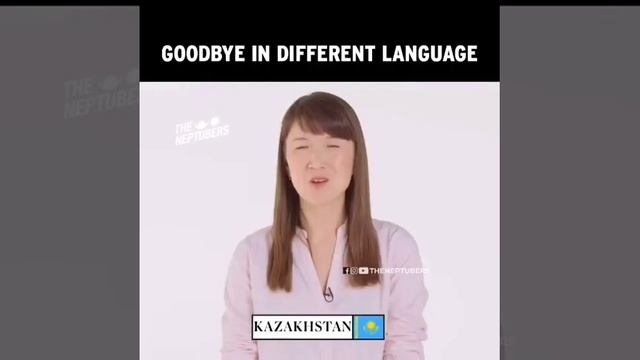 Good bye in different languages. Don't miss the end. #shorts #goodbye смотреть онлайн