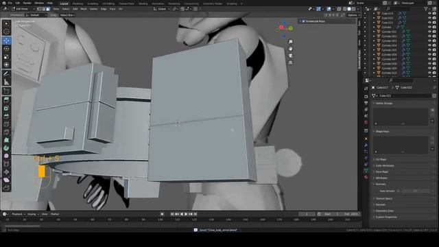 How to Make Clone Trooper Armor in Blender | Part 10 | Belt Ammo Attachments смотреть онлайн