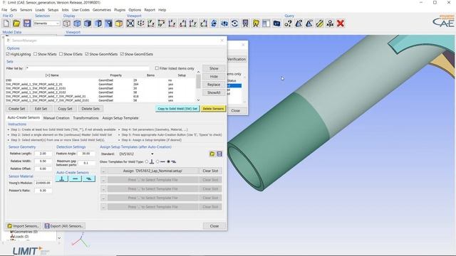 LIMIT course: Weld Assessment Using 3D Continuum Elements and Sensors смотреть онлайн
