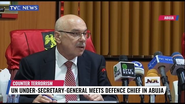 UN Under-Secretary-General Meets Defence Chief in Abuja смотреть онлайн
