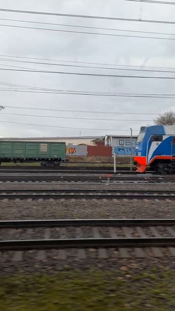 2ТЭ25К-0015 ст. Подольск. 9/04/2024 #train #история #поезд #rail #railway смотреть онлайн