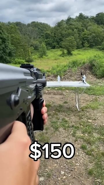 $60 vs $150 vs $300 airsoft gun! #airsoft #gun #shooting смотреть онлайн
