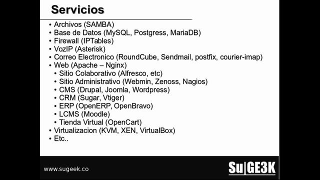 Curso Básico GNU/Linux Capitulo 14: Servicios смотреть онлайн