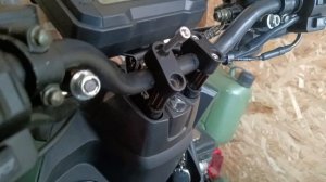 Как поднять руль на скутере Tank 150. Решение проблемы.