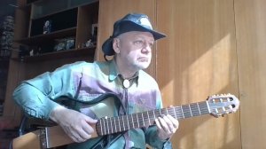 Оранжевая песенка (К. Певзнер) на гитаре