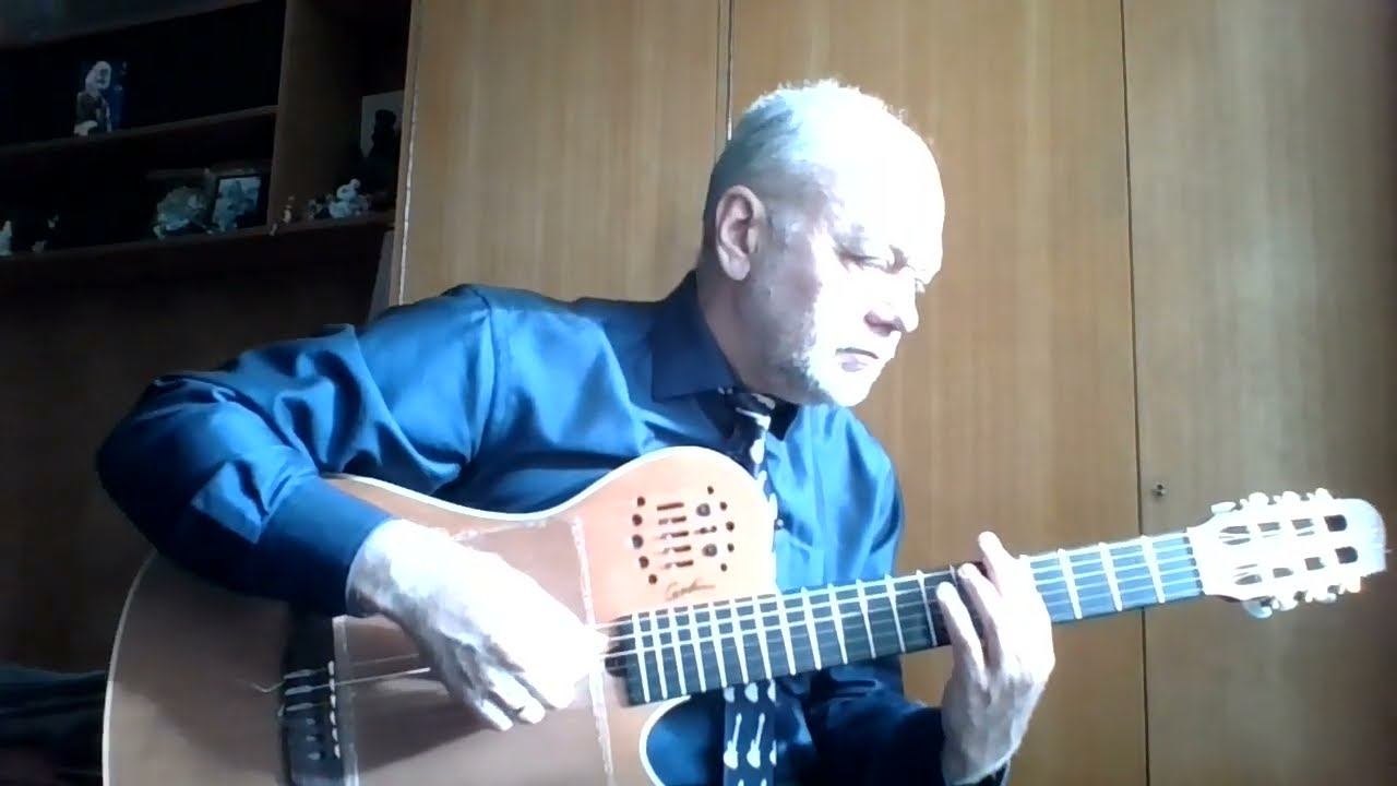 The Shadow of Your Smile (Johny Mandel) guitar cover смотреть онлайн