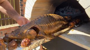 Рецепт Приготовления Стерляди в Помпейской Печи