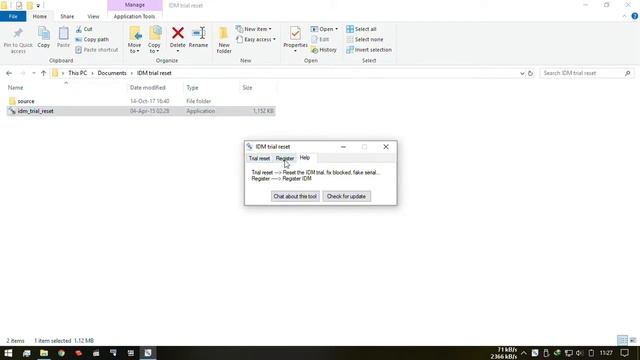 IDM Reset Trial (No More Fake Serial Number Error) смотреть онлайн