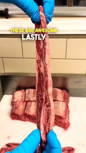 How to cut beef short ribs 🥩 #steak смотреть онлайн