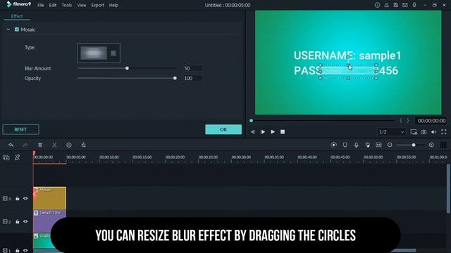 HOW TO BLUR TEXT IN FILMORA TUTORIAL смотреть онлайн