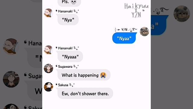 Shower Skit | Haikyuu x Y/N | Y/N Harem смотреть онлайн