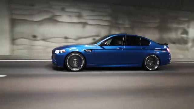 2014 M5 F10 V8 Twin Turbo, Custom Wheels, Tunel