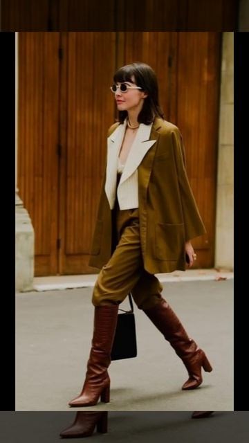 Стиль одежды | Коричневый цвет в образах смотреть онлайн