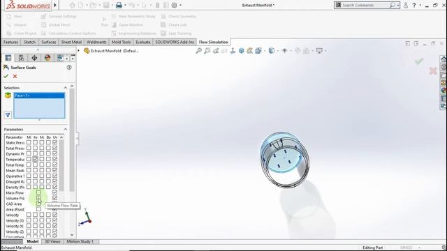 CFD Analysis Exhaust Manifold Use Solidworks смотреть онлайн