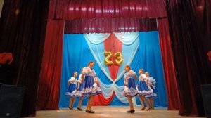 Хоровод «Во поле берёза стояла». Хореографический коллектив «Академия Лидерства».