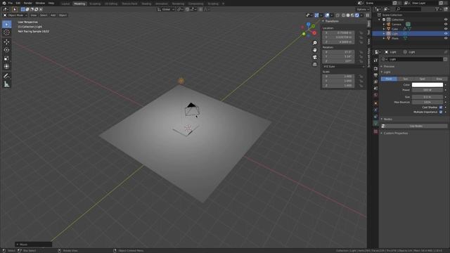 Blender créer un mockup de magazine смотреть онлайн