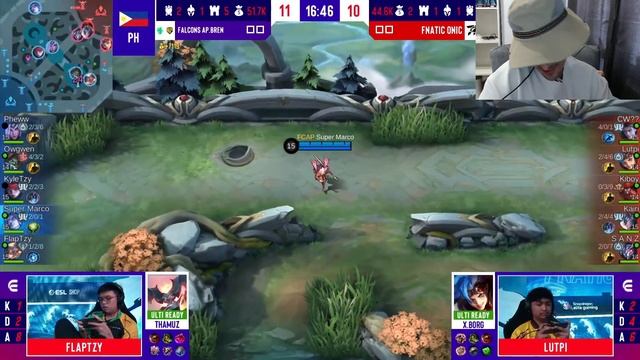 30DK LIK ENFES MAÇ!!! FNATIC ONIC VS FALCON AP BREN GAME 1 смотреть онлайн