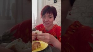 Овсяноблин с творогом и бананом#СИТ30#рецепт #мукбангболталка