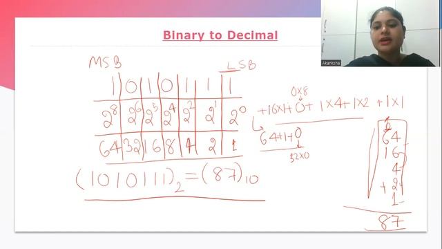 How to convert Binary numbers into other number systems| Boolean Algebra| CIMAGE COLLEGE, PATNA смотреть онлайн