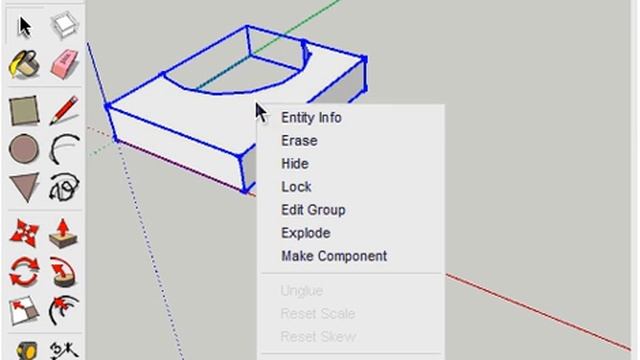Google SketchUp: mirroring or rotate | vmancer.com смотреть онлайн