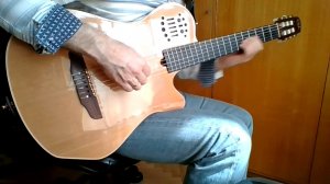 Из вагантов (Во французской стороне) на гитаре