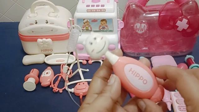 Hello Kitty Toys||16:42 Minutes Satisfying with Unboxing Cute Pink Ambulance Car Doctor Playset ASM смотреть онлайн