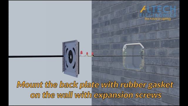 Altech Electronics LED Wall Pack Installation Instruction смотреть онлайн