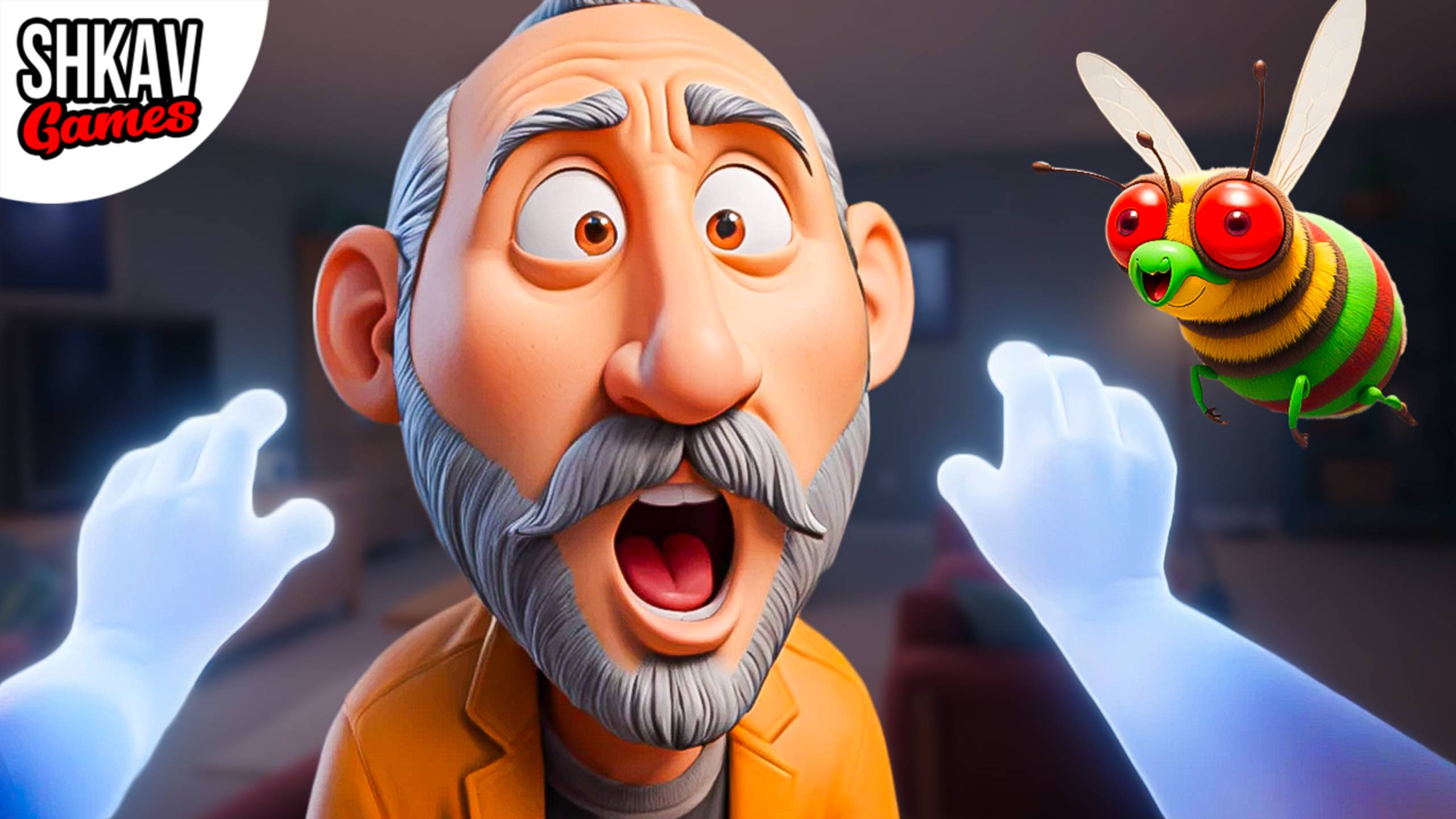 Стал ПРИВЕДЕНИЕМ и ГОНЯЮ ДЕДА ПО ДОМУ! You are Ghost VR смотреть онлайн