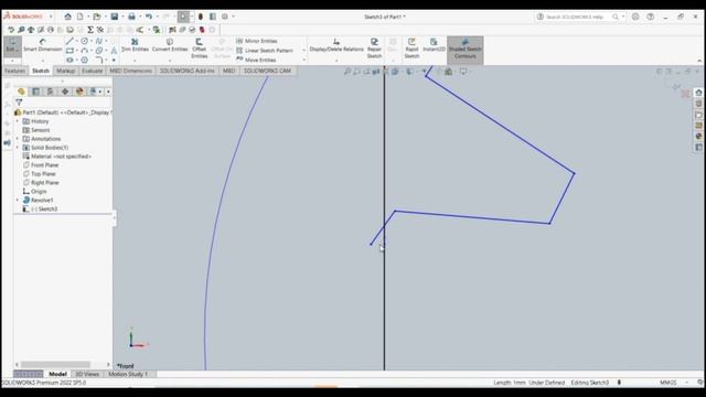 🌟Solidworks knight chess piece Design Tutorial (PART - 6)🌟 смотреть онлайн
