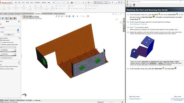 Static Analysis of a Sheet Metal Part - Solidworks Premium смотреть онлайн