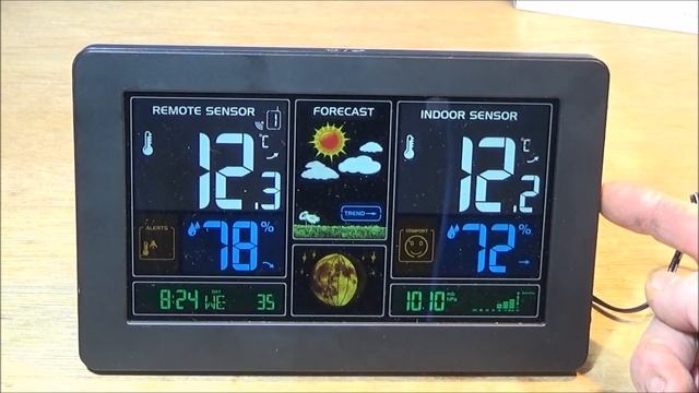 The Smart Digital Wireless Color LCD Barometric Weather Station смотреть онлайн