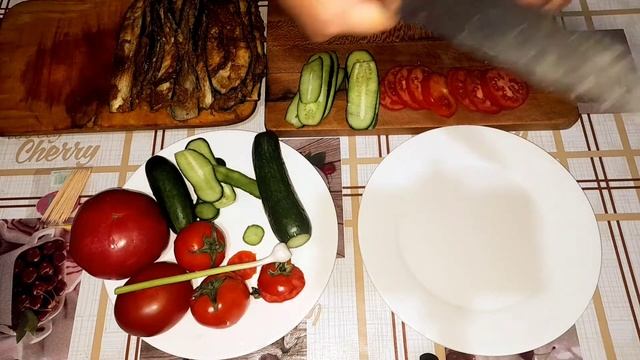 Baqlajonli RULET.🍆💯Рулет из баклажанов.Eggplant roulette. смотреть онлайн