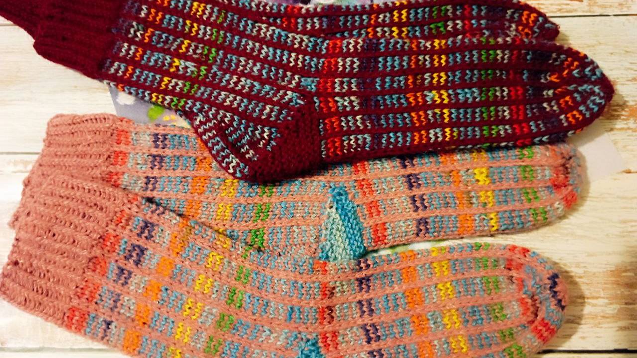 Носочки для мамы и дочки смотреть онлайн