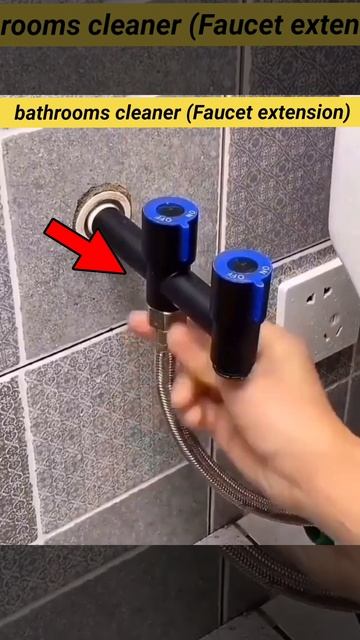 bathroom faucet extension || How To Clean Bathroom Tiles & Taps #shorts смотреть онлайн