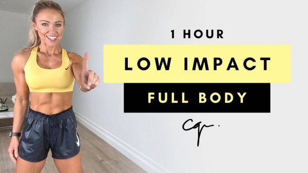 Caroline Girvan - 1 Hour LOW IMPACT FULL BODY WORKOUT at Home ｜ Bodyweight Only