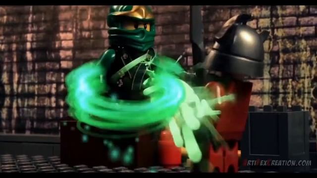 Ninjago LLOID vs SHREDDER TMNT LEGO БИТВЫ #4 смотреть онлайн