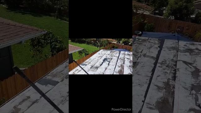 roof restoration: emulsion, 2 ply matting and elastomeric Top coat #roofrestoration #westerncolloid смотреть онлайн