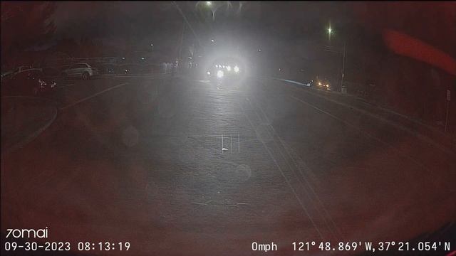 70mai A810 back cam at night смотреть онлайн