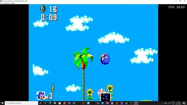 Sonic 1 (SMS, EMU) Green Hill 19sec смотреть онлайн