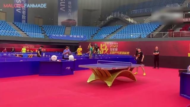 Ma Long, Fan Zhendong, Xu Xin training in 2020 China National Championships #1 смотреть онлайн